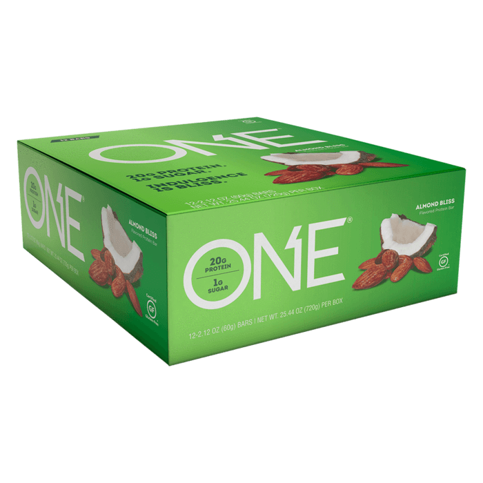 One Bar Protein bar Almond Bliss One Bar - 12 pack (Assorted Flavours)