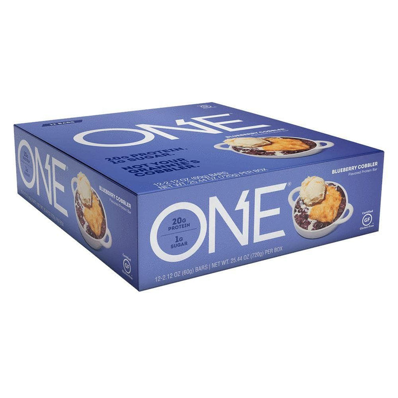 One - 24 Pack One Bar (Assorted Flavours) Protein bar One Bar Blueberry Cobbler 