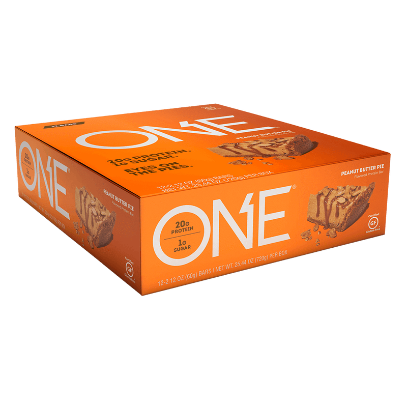 One Bar Protein bar Peanut Butter Pie One Bar - 12 pack (Assorted Flavours)