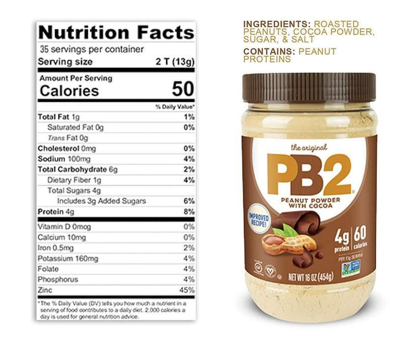PB2 Peanut Butter PB2 - Powdered Peanut Butter (454g)