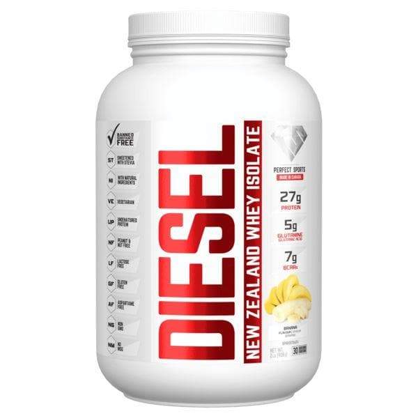 Perfect Sports - Diesel NZ Whey Protein Isolate (2lb) Perfect Sports Banana 