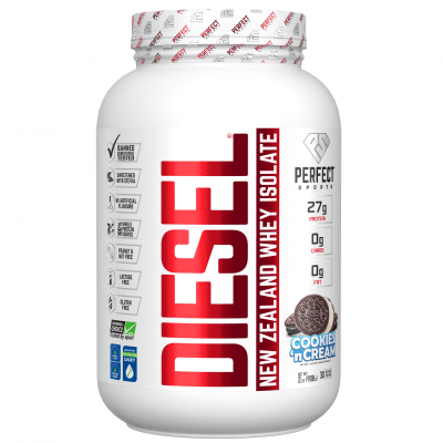 Perfect Sports Whey Isolate Protein cookies n' cream Perfect Sports - Diesel NZ Whey Isolate (2lb)
