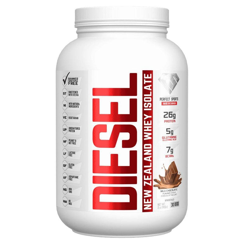 Perfect Sports - Diesel NZ Whey Protein Isolate (2lb) Perfect Sports Milk Chocolate 