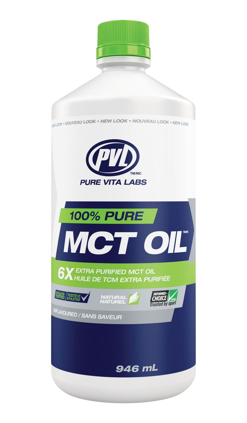 PVL - 100% Pure MCT Oil (946ml) MCT Oil PVL 