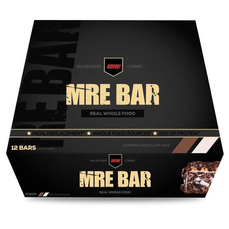 Redcon1 - MRE Bar (Box Of 12) Snack Foods Redcon1 German Chcolate Cake 12 Bars 