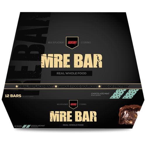 Redcon1 - MRE Bar (Box Of 12) Snack Foods Redcon1 Mint Chocolate Chip 12 Bars 