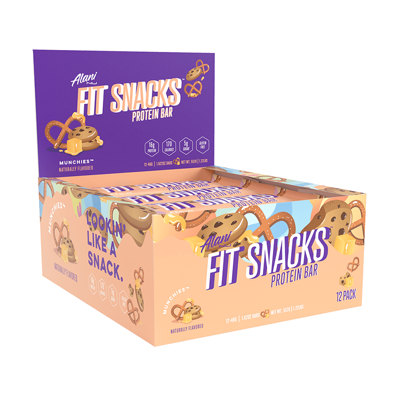 Alani Nu Snack Foods Munchies Alani Nu Fit Snacks Protein Bar (12 Pack)