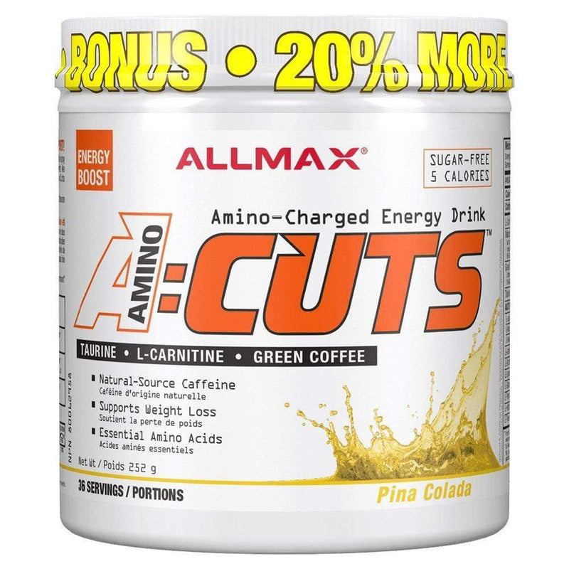 Allmax - Acuts Amino Charged Energy Drink (252g) Allmax Pina Colada 