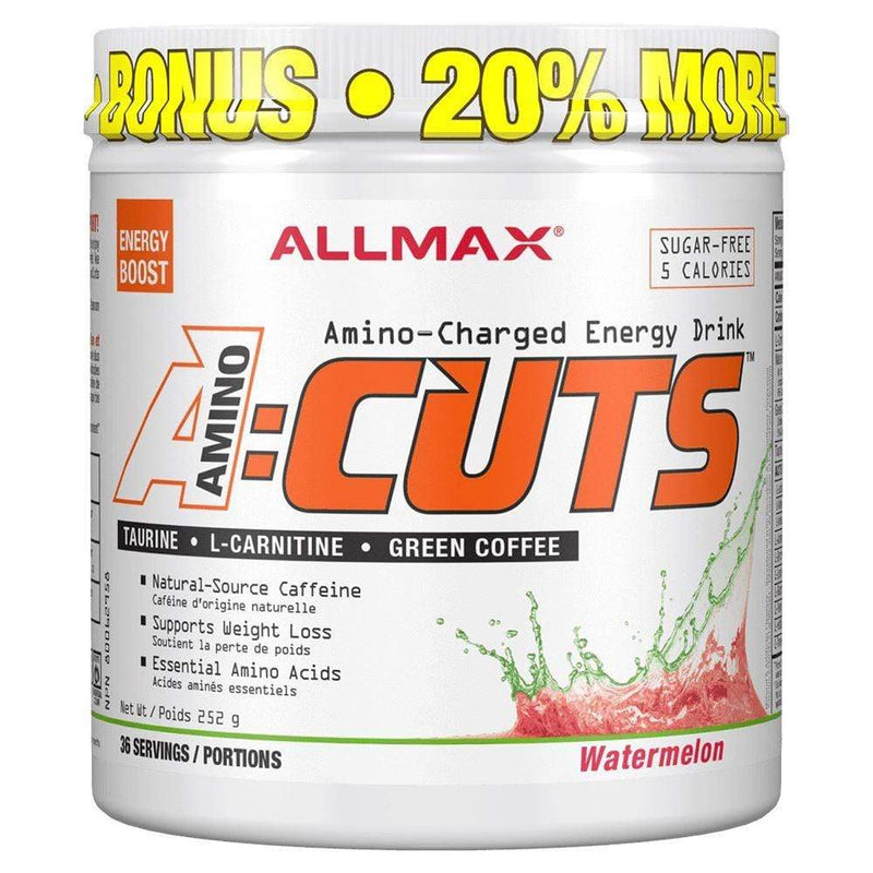 Allmax - Acuts Amino Charged Energy Drink (252g) Allmax Watermelon 