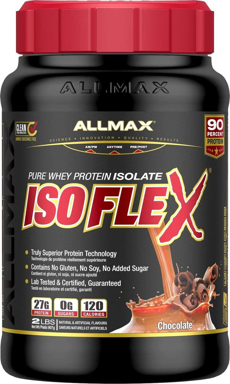 Allmax - Isoflex Whey Isolate Protein (2lb) Whey Isolate Protein Allmax Chocolate 