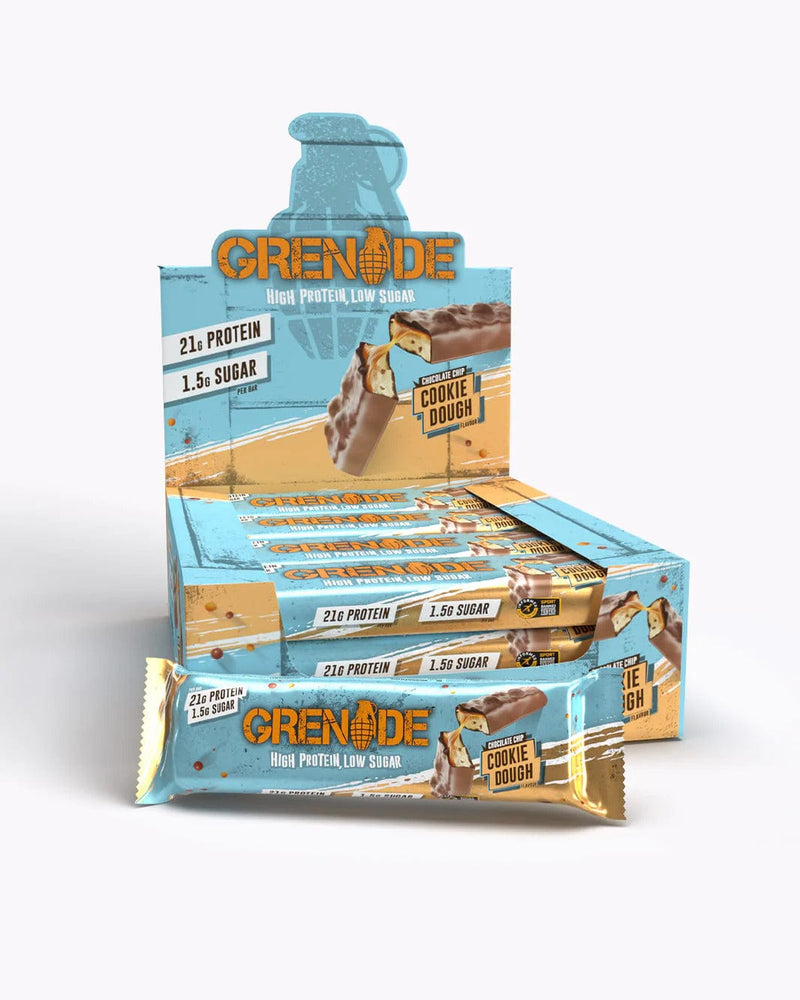 Grenade protein snack bar Cookie Dough Grenade - Carb Killa 20g Protein Bar (Box of 12 x 60g)