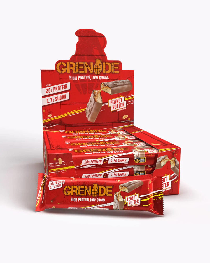 Grenade protein snack bar Peanut Nutter Grenade - Carb Killa 20g Protein Bar (Box of 12 x 60g)