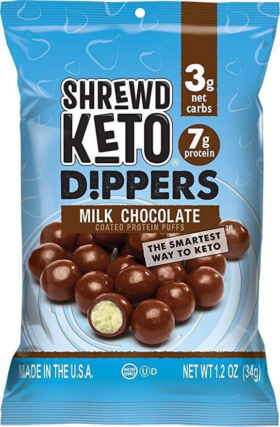 Shrewd Keto - Keto Dippers Snacks Shrewd Keto Milk Chocolate 