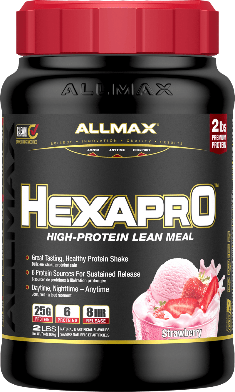 Allmax Protein Strawberry Allmax - Hexapro High-Protein Lean Meal 2lb