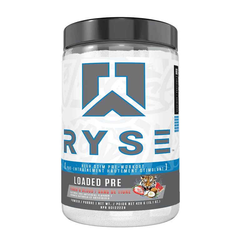 Fitdeals.ca Pre Workout Tiger's Blood Ryse Loaded Pre