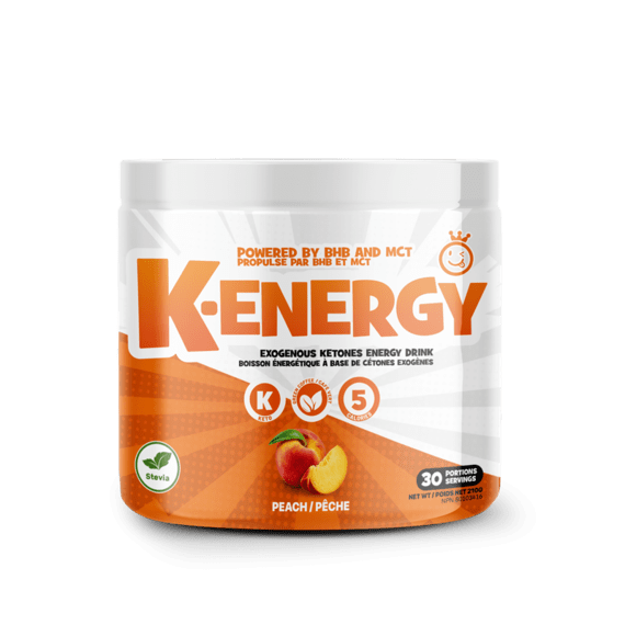 Yummy Sports Ketones Peach Yummy Sports - K Energy (30 Servings)